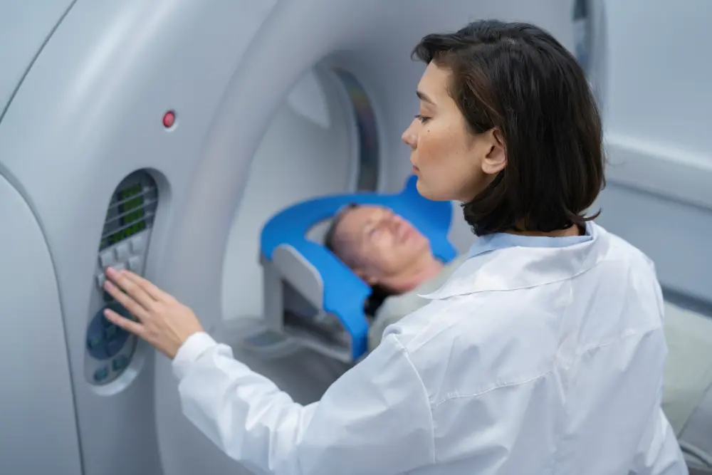 Diagnostics for epigastric hernia​ - CT scan​