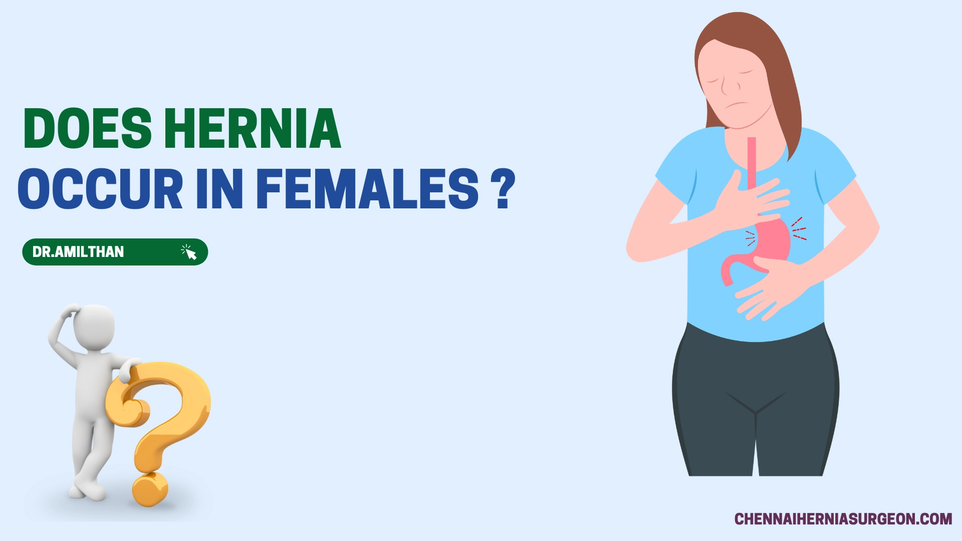 Does hernia Occur in Females