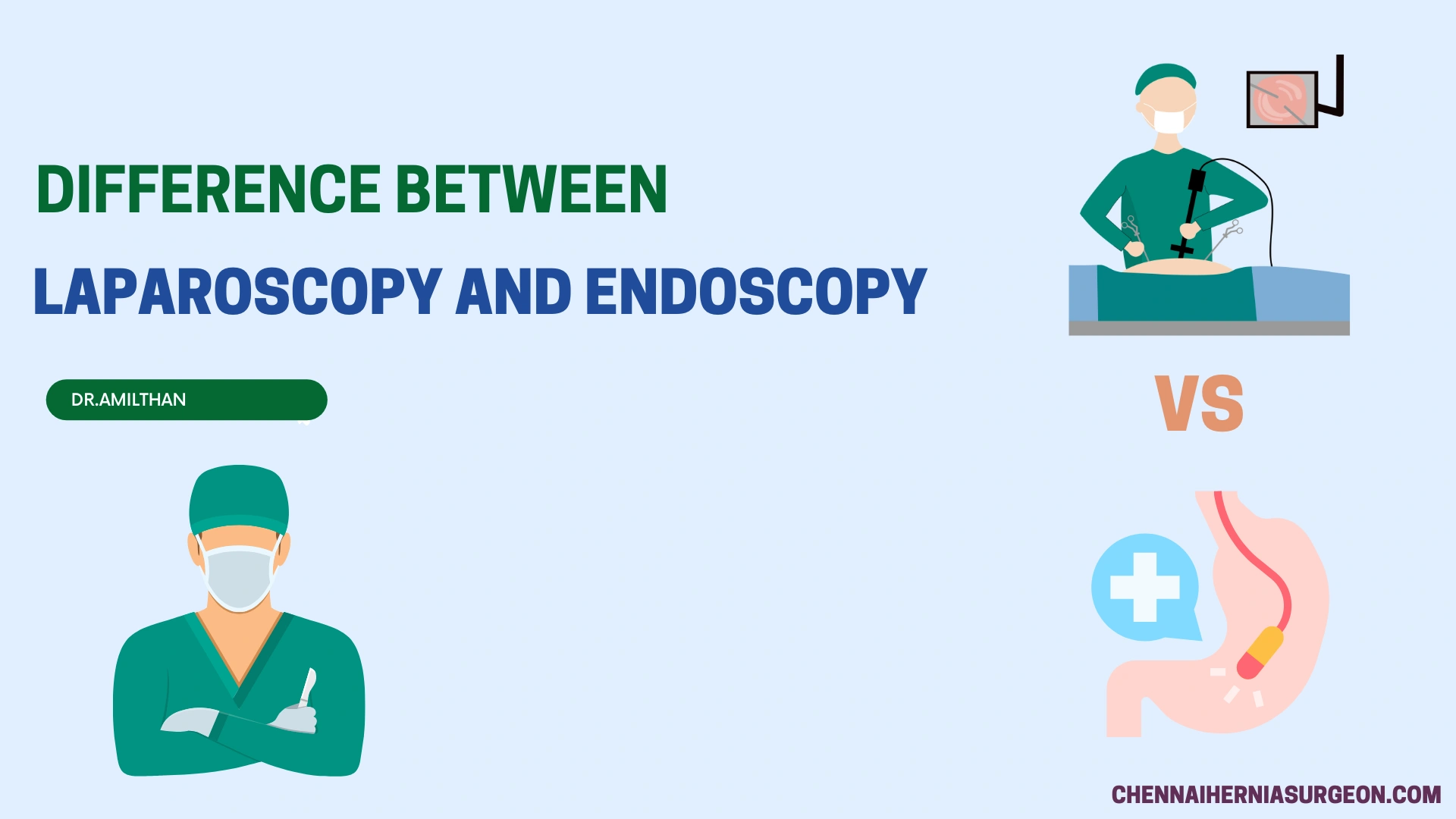 Difference between Laparoscopy and Endoscopy