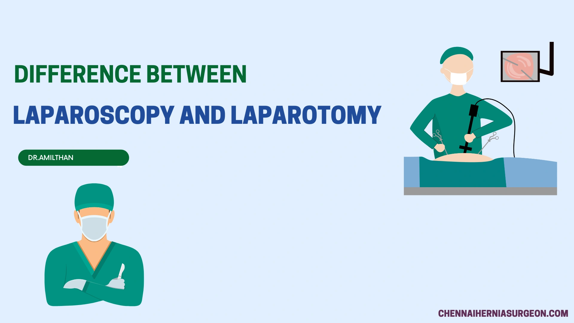 Difference between Laparoscopy and Laparotomy
