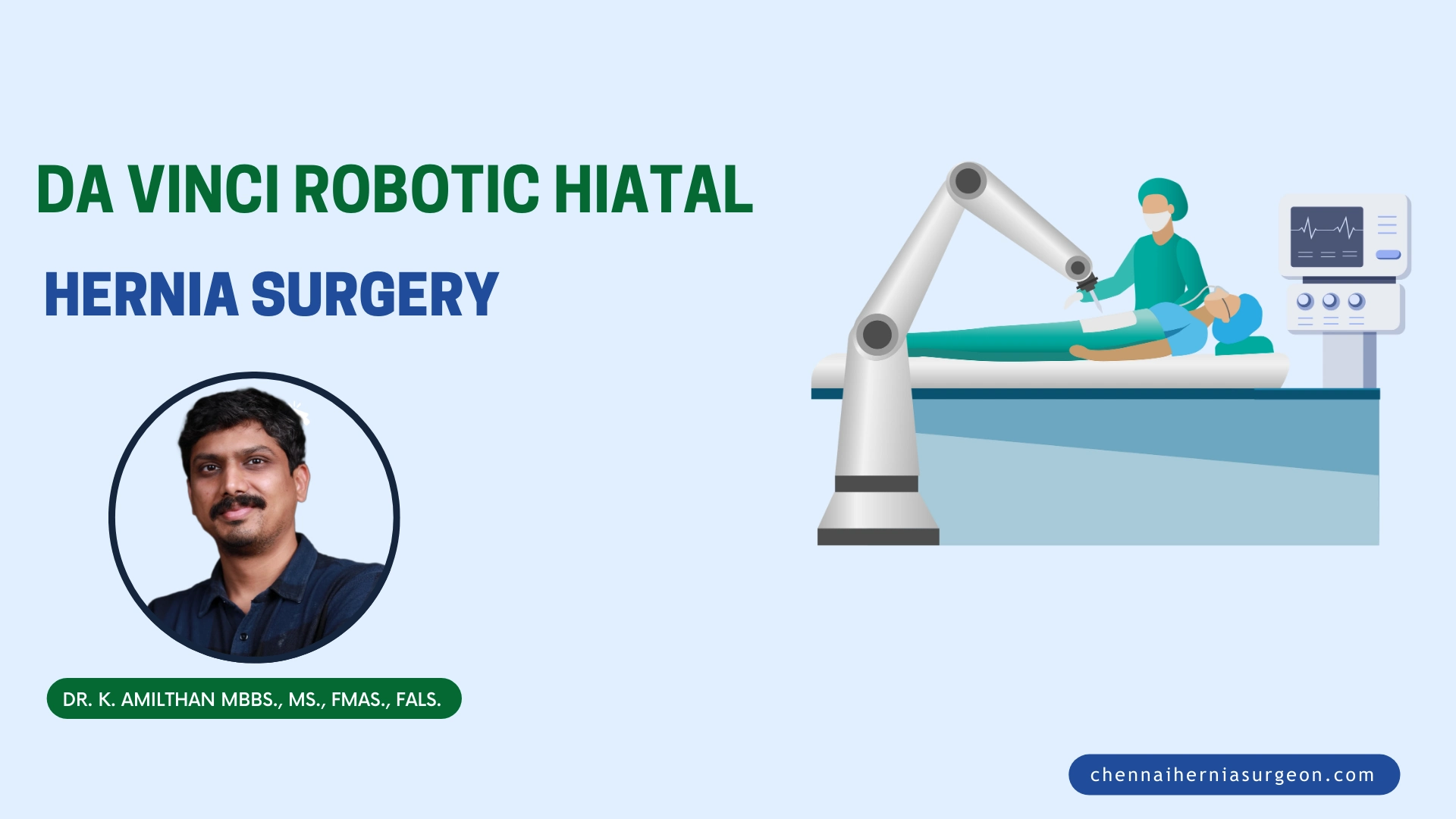 Da Vinci Robotic Hiatal Hernia Surgery