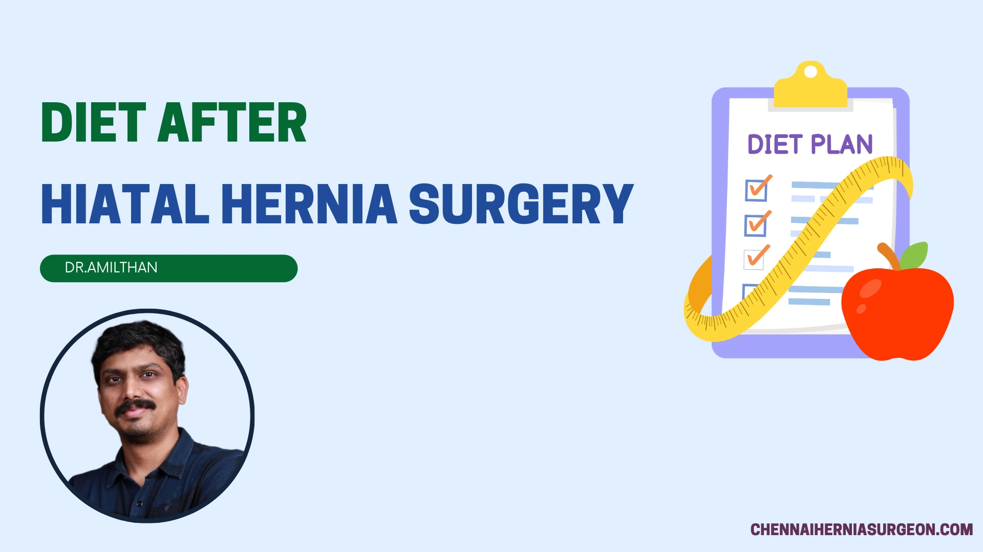 Diet After Hiatal Hernia Surgery