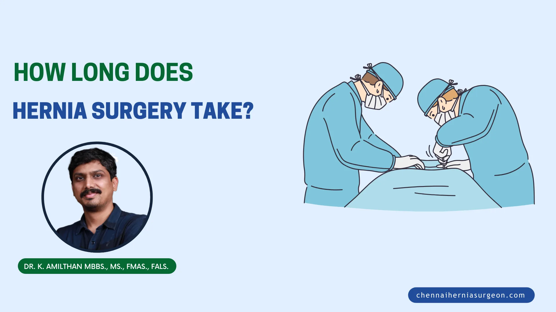 How long does hernia surgery take