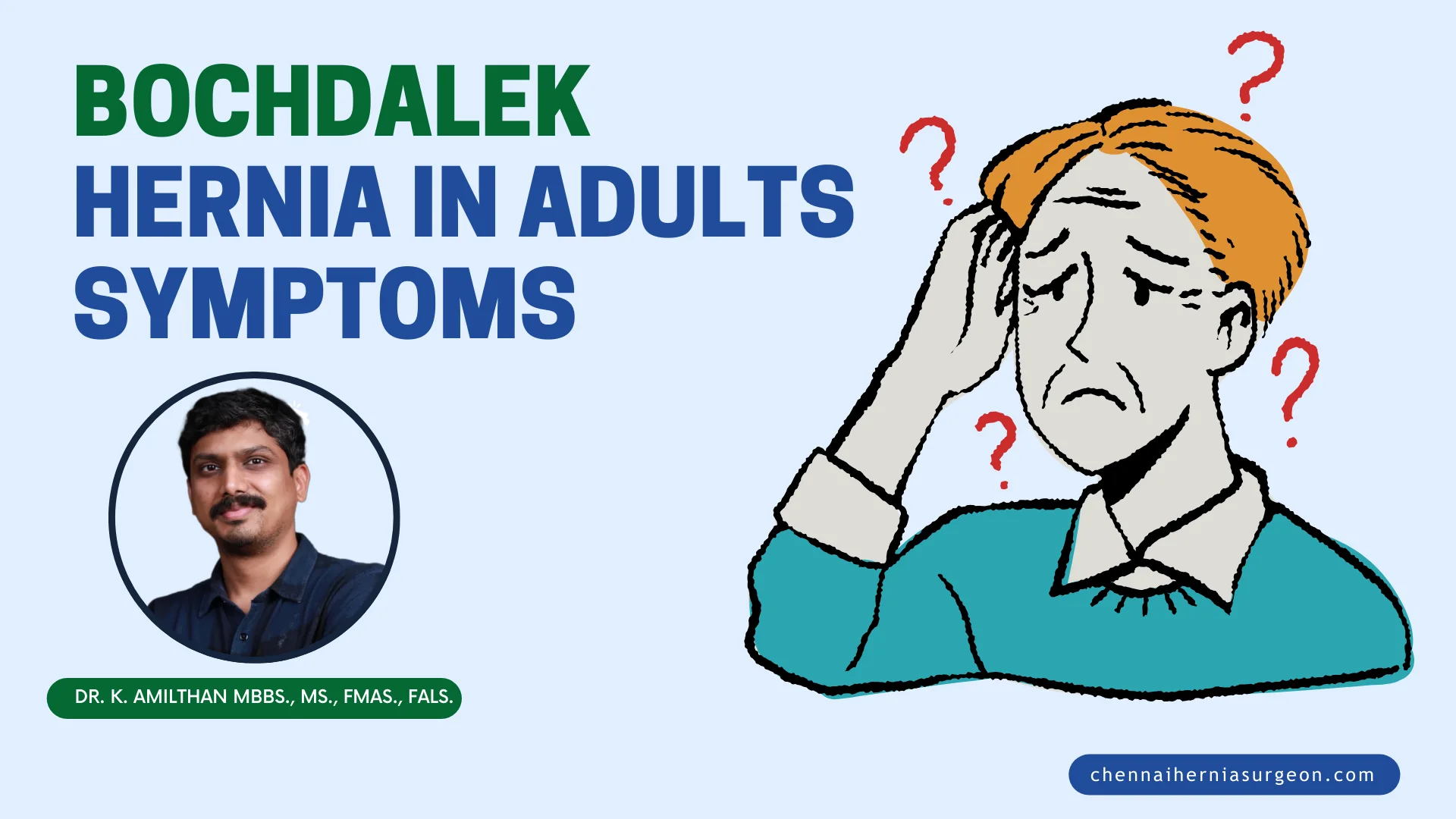Bochdalek Hernia in Adults symptoms