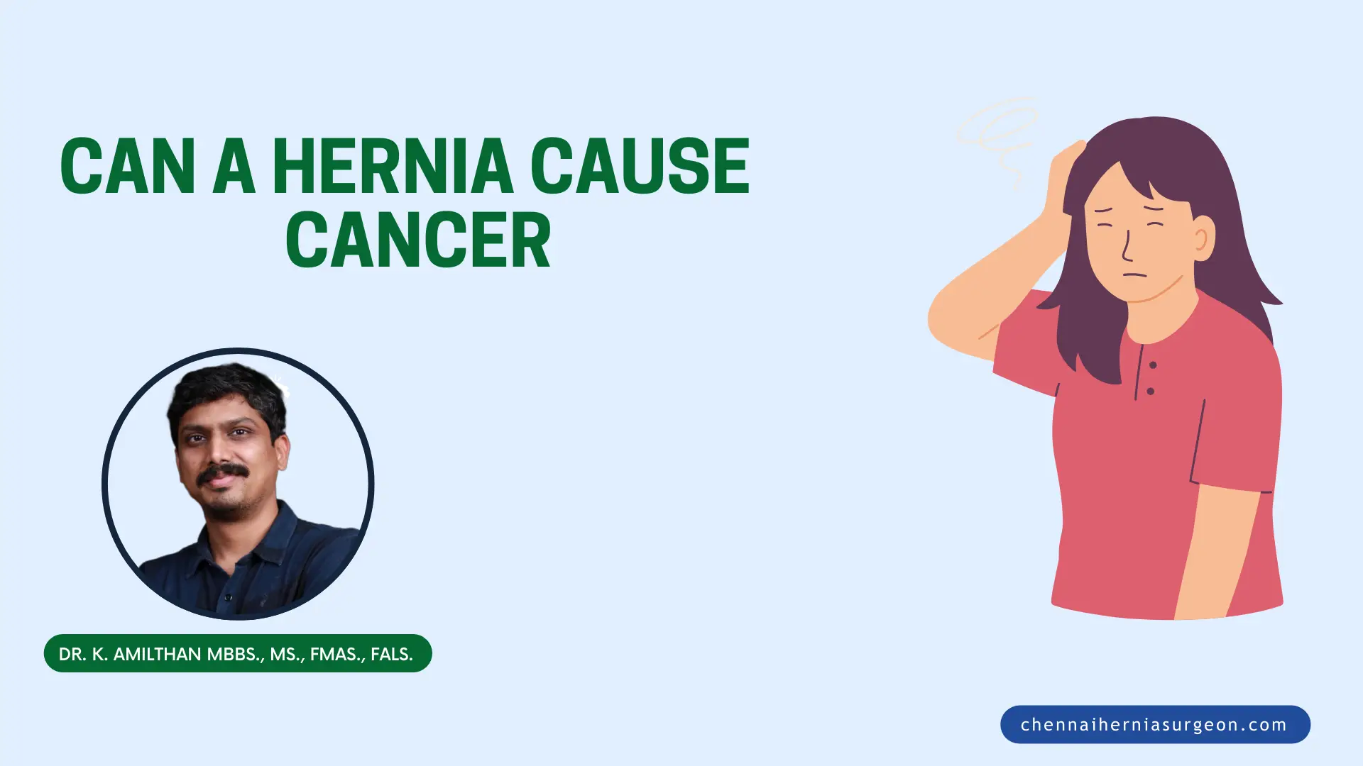 Can hernia cause cancer