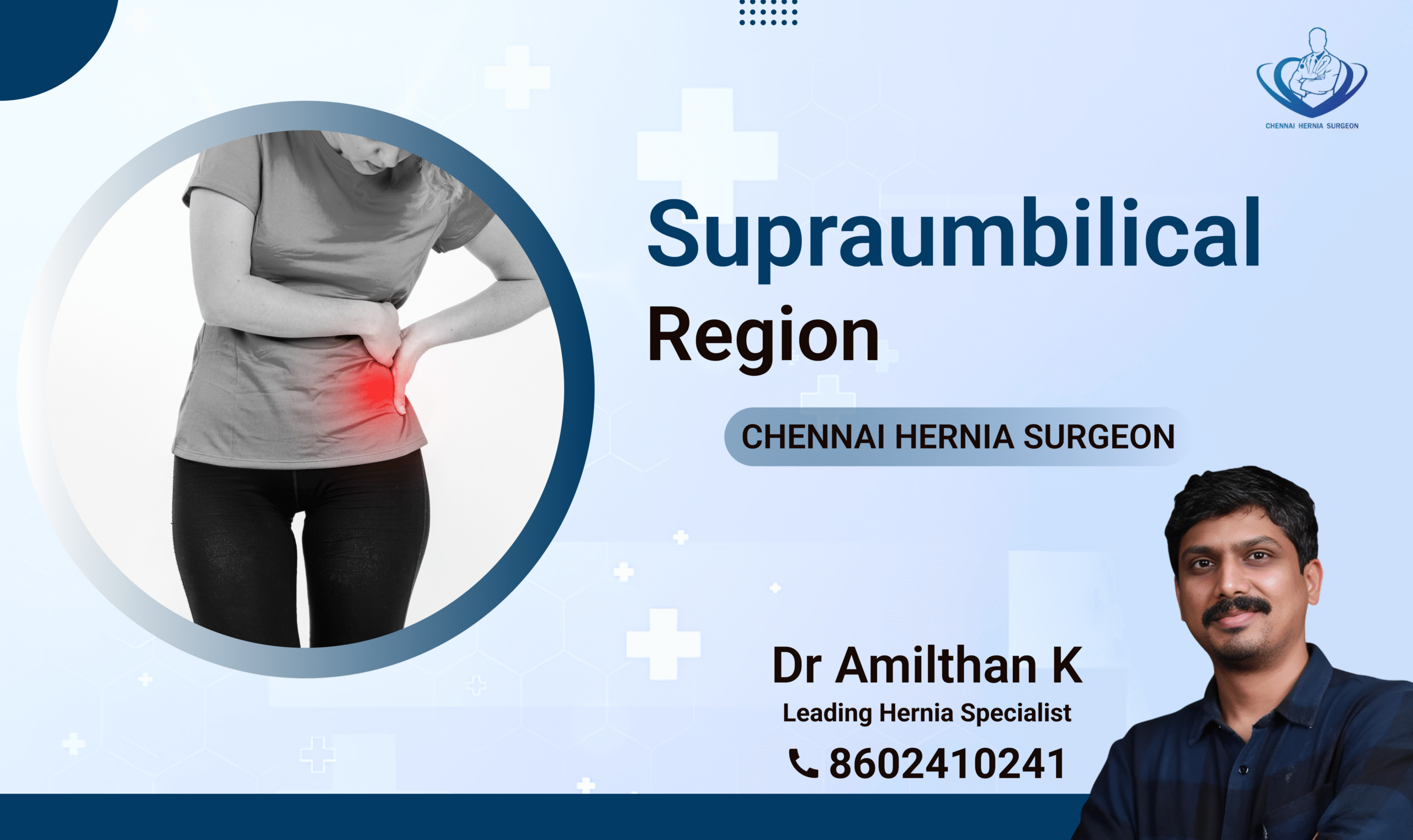 Supraumbilical region